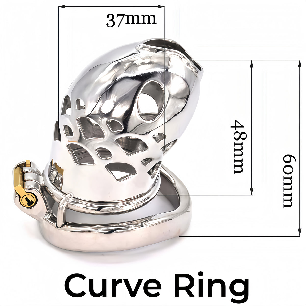 Xscockcage| Silver Carp Metal Micro Chastity Cage