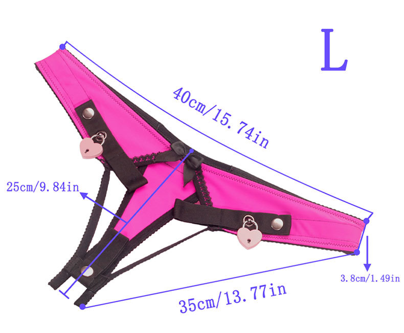Xscockcage| Men's Sissy Belt Underwear with Lock