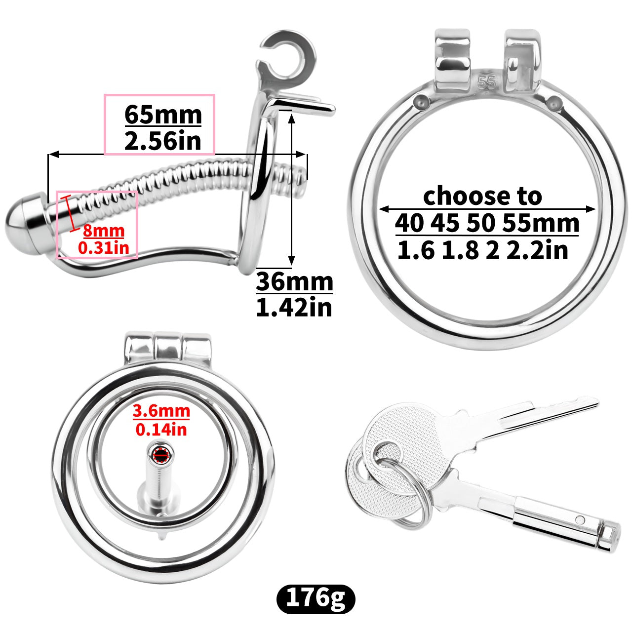 Xscockcage| Fencing Chastity Cage