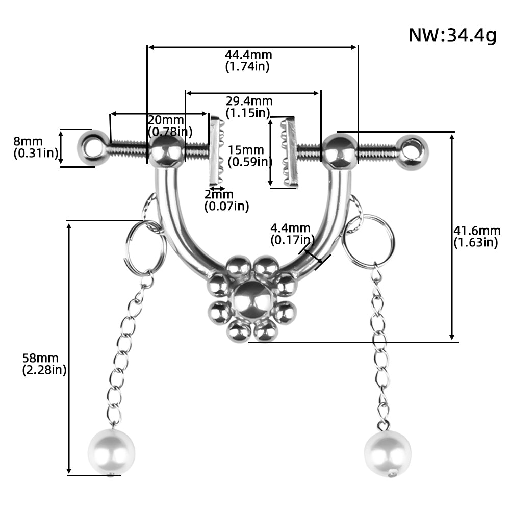 Sunflower Nipple Clamp
