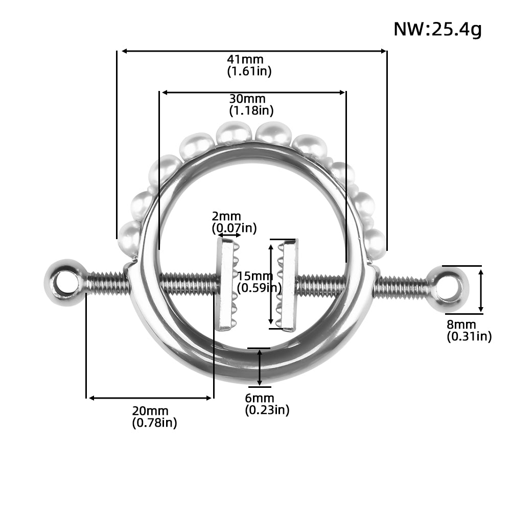 Pearl Shaped Nipple Clamp