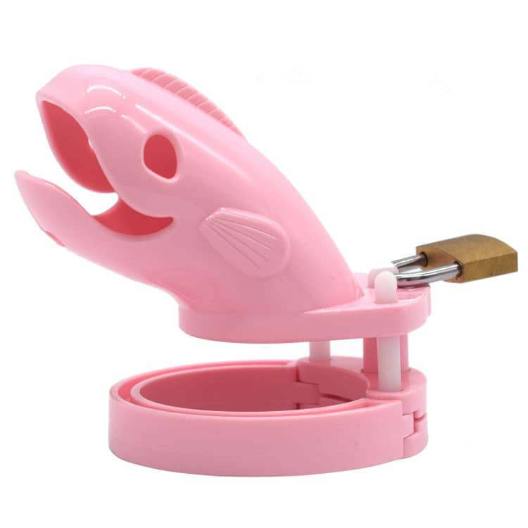 Xscockcage| Fish Sissy Chastity Cage Male Chastity Cage (S)