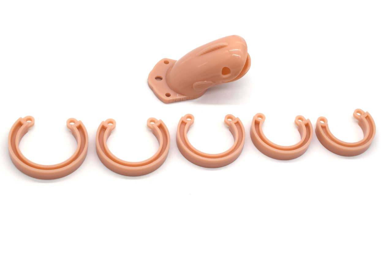 Xscockcage| Fish Sissy Chastity Cage Male Chastity Cage (S)
