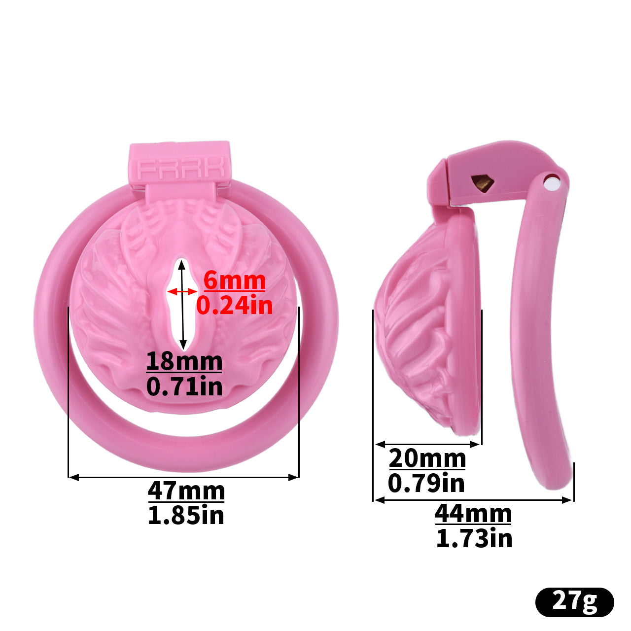 Xscockcage| Fishtail Chastity Cage