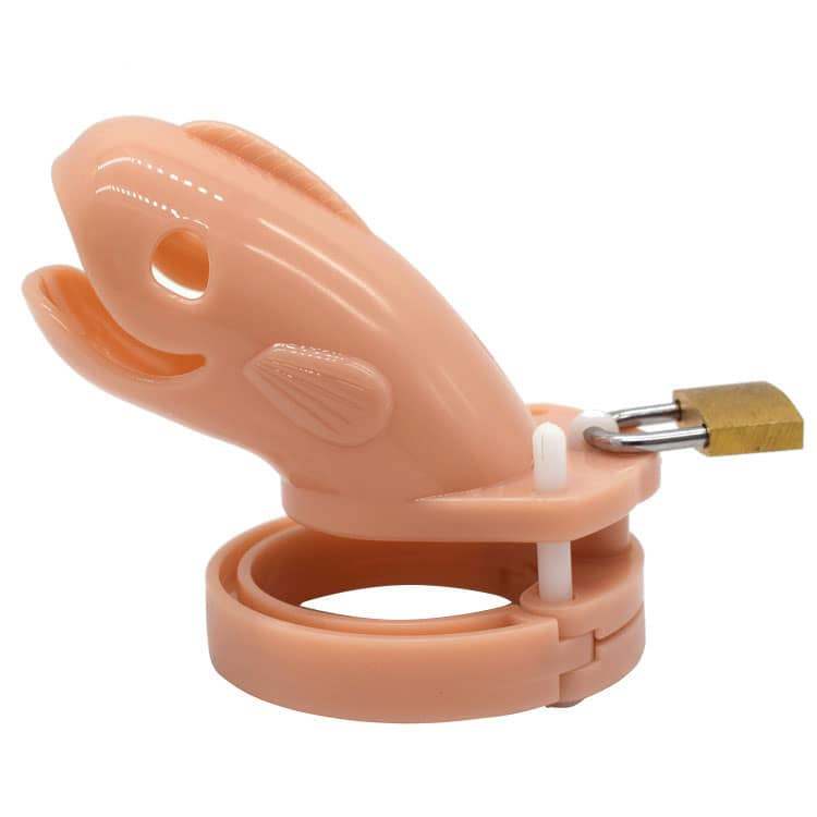 Xscockcage| Fish Sissy Chastity Cage Male Chastity Cage (S)