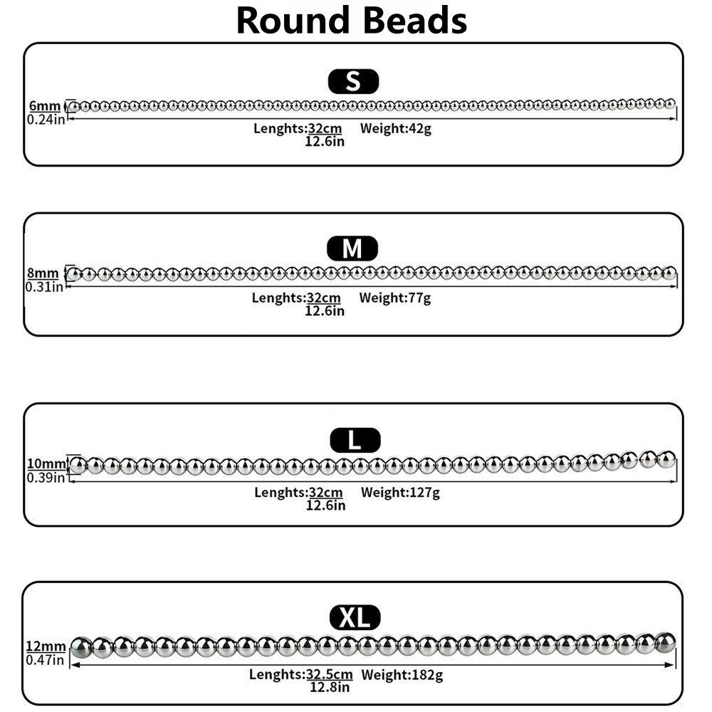 Xscockcage| Beaded Chain Urethral Sound