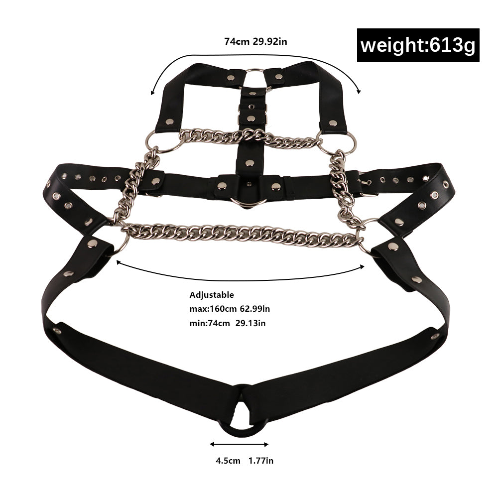 Cock Auxiliary Band Bondage Harness Belt