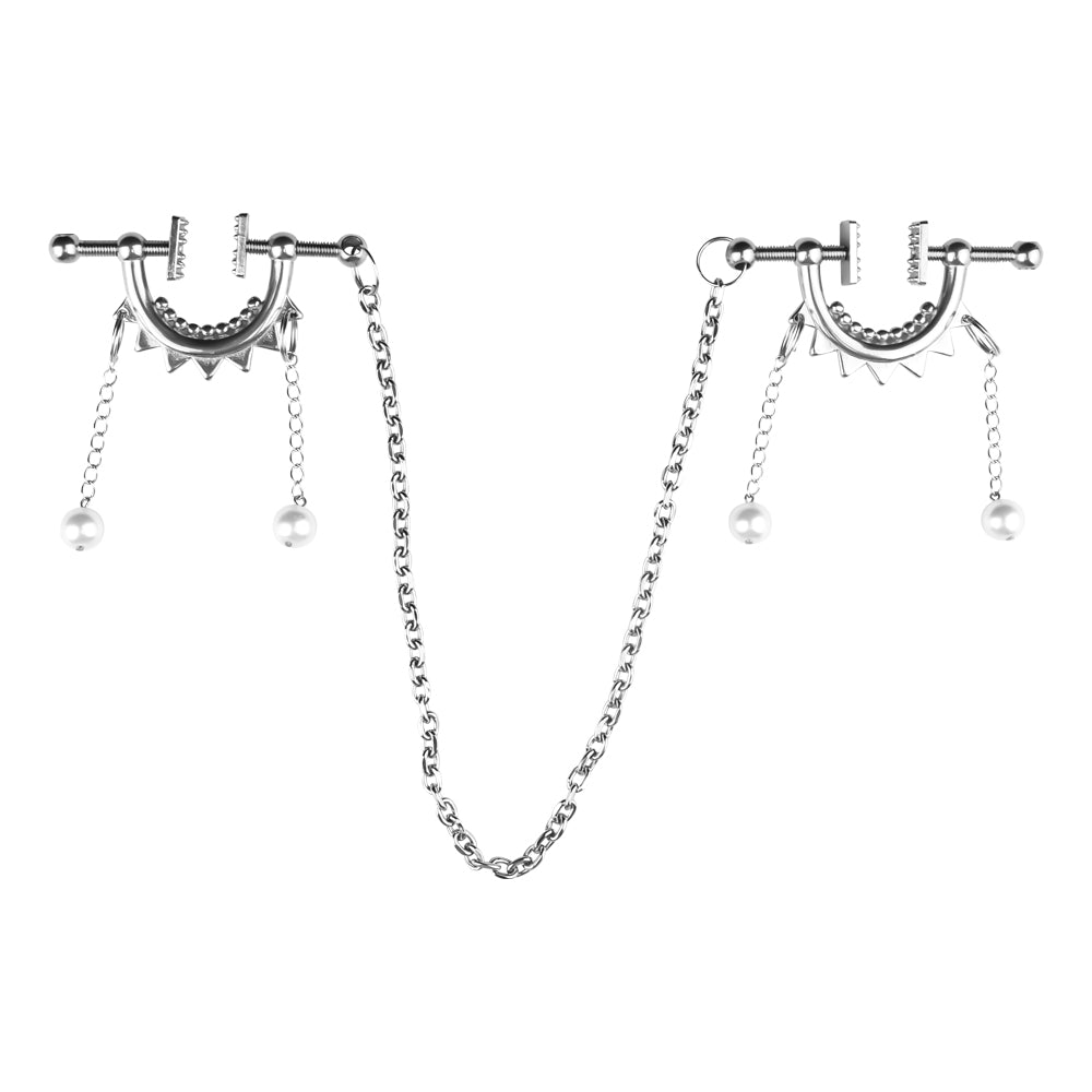 Gear&Pearl Shape Nipple Clamp