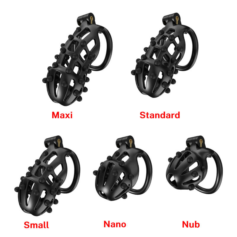 2024 NEW BEST Cobra Spiked Chastity Cage