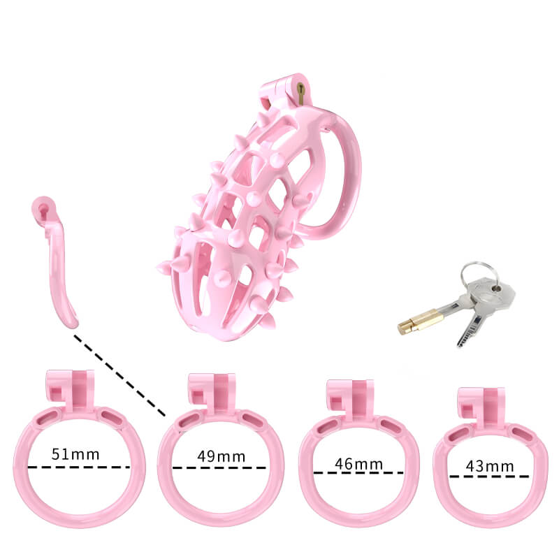 2024 NEW BEST Cobra Spiked Chastity Cage