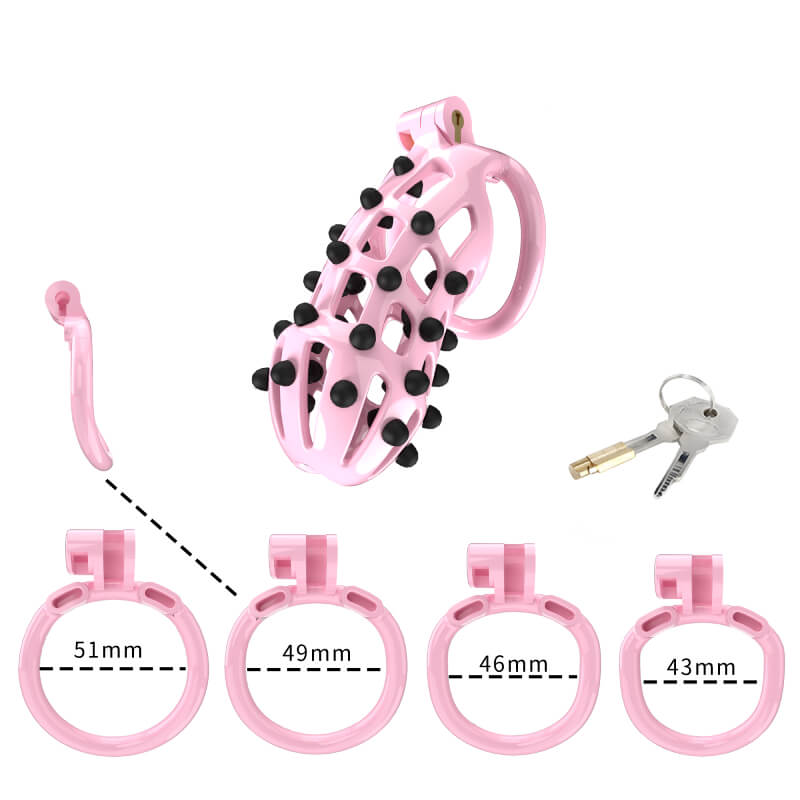2024 NEW BEST Cobra Spiked Chastity Cage