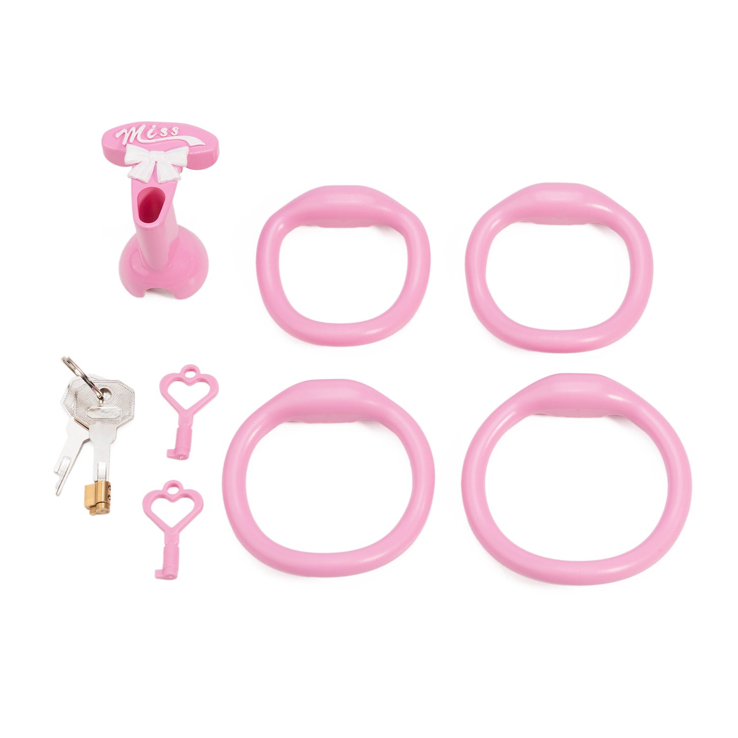 Xscockcage| Bowknot Inverted Cage Chastity Cage (L)