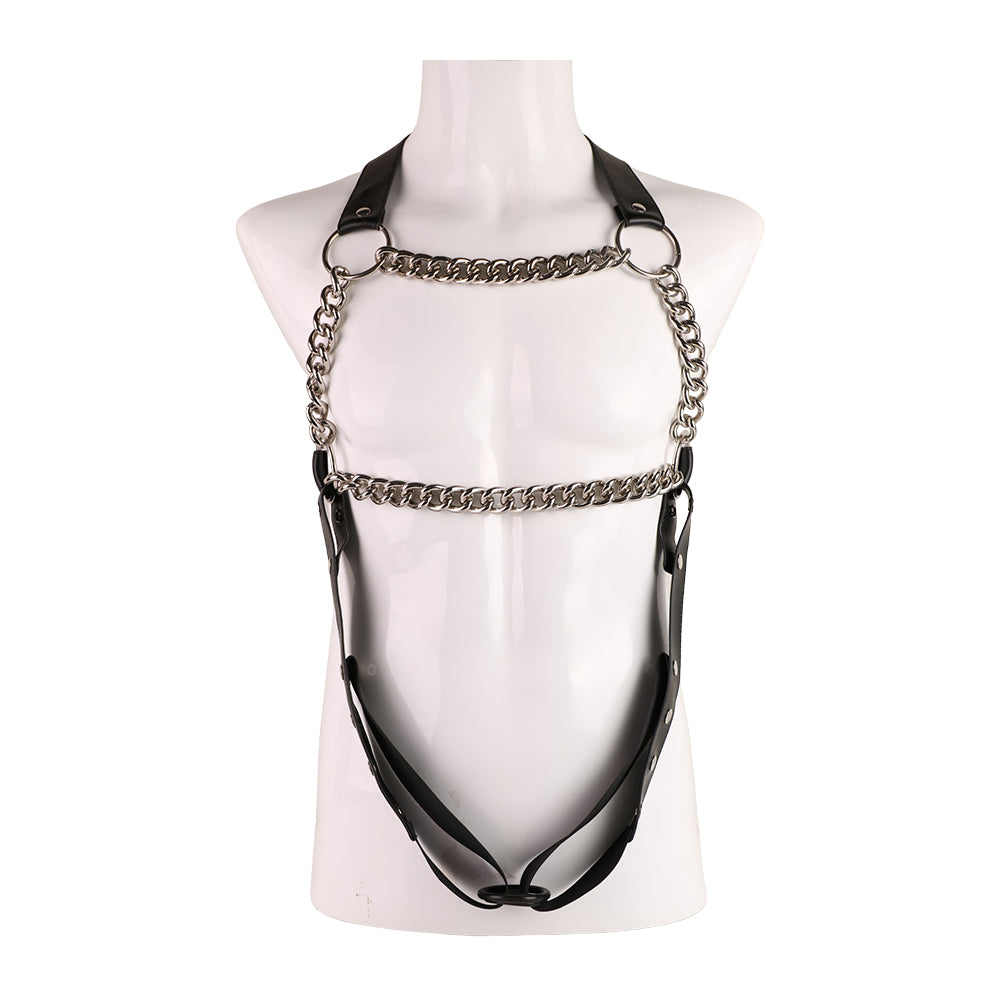 Cock Auxiliary Band Bondage Harness Belt