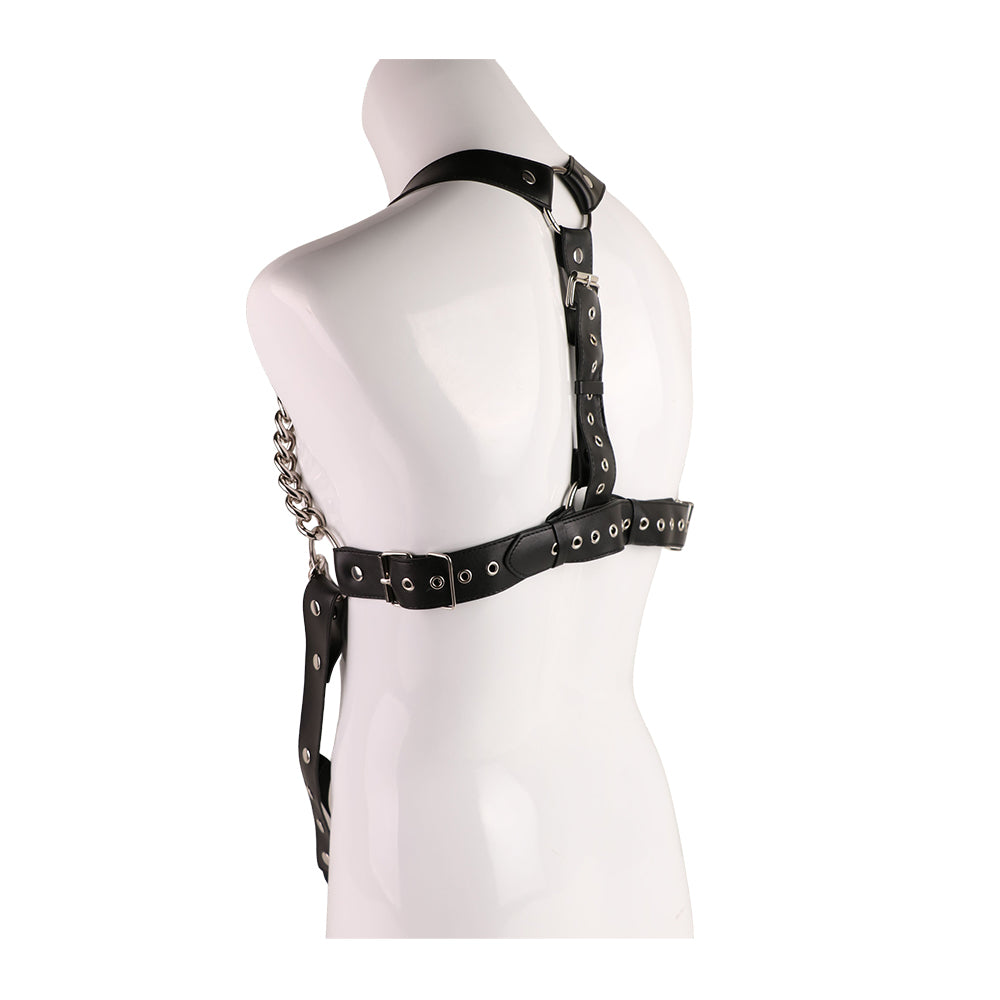 Cock Auxiliary Band Bondage Harness Belt