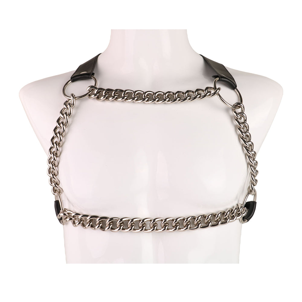 Leather Sex Body Bondage Harness Belt