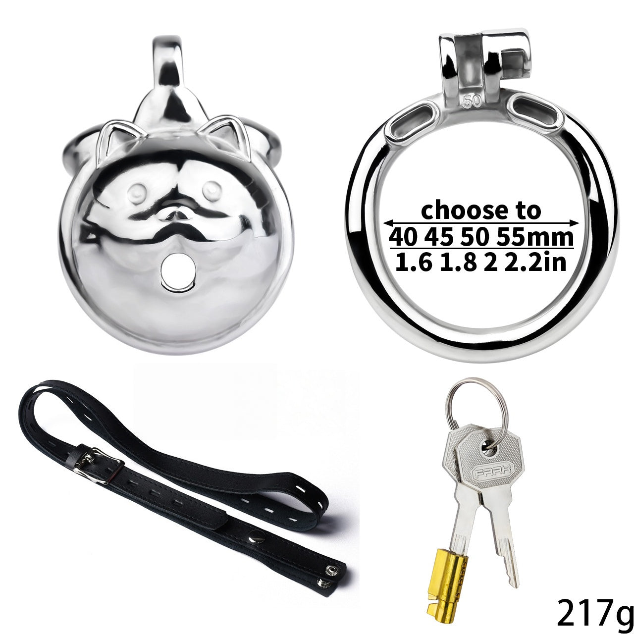 Xscockcage| Fortune Cat Chastity Cage