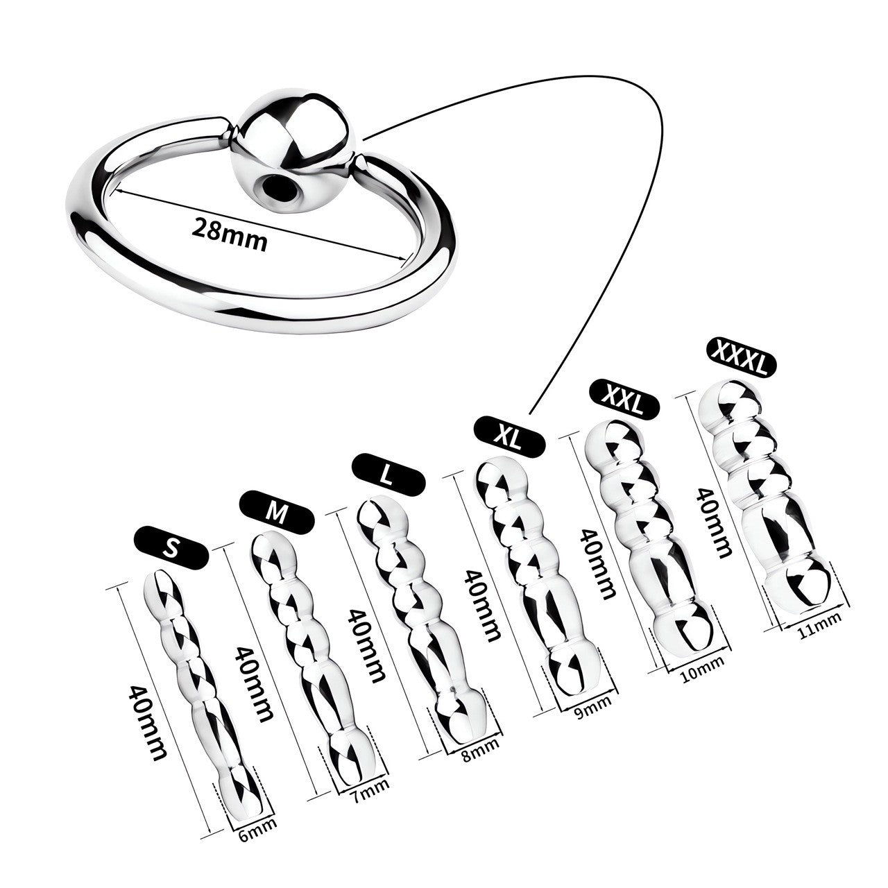Xscockcage| Dog Leash Urethral Sound