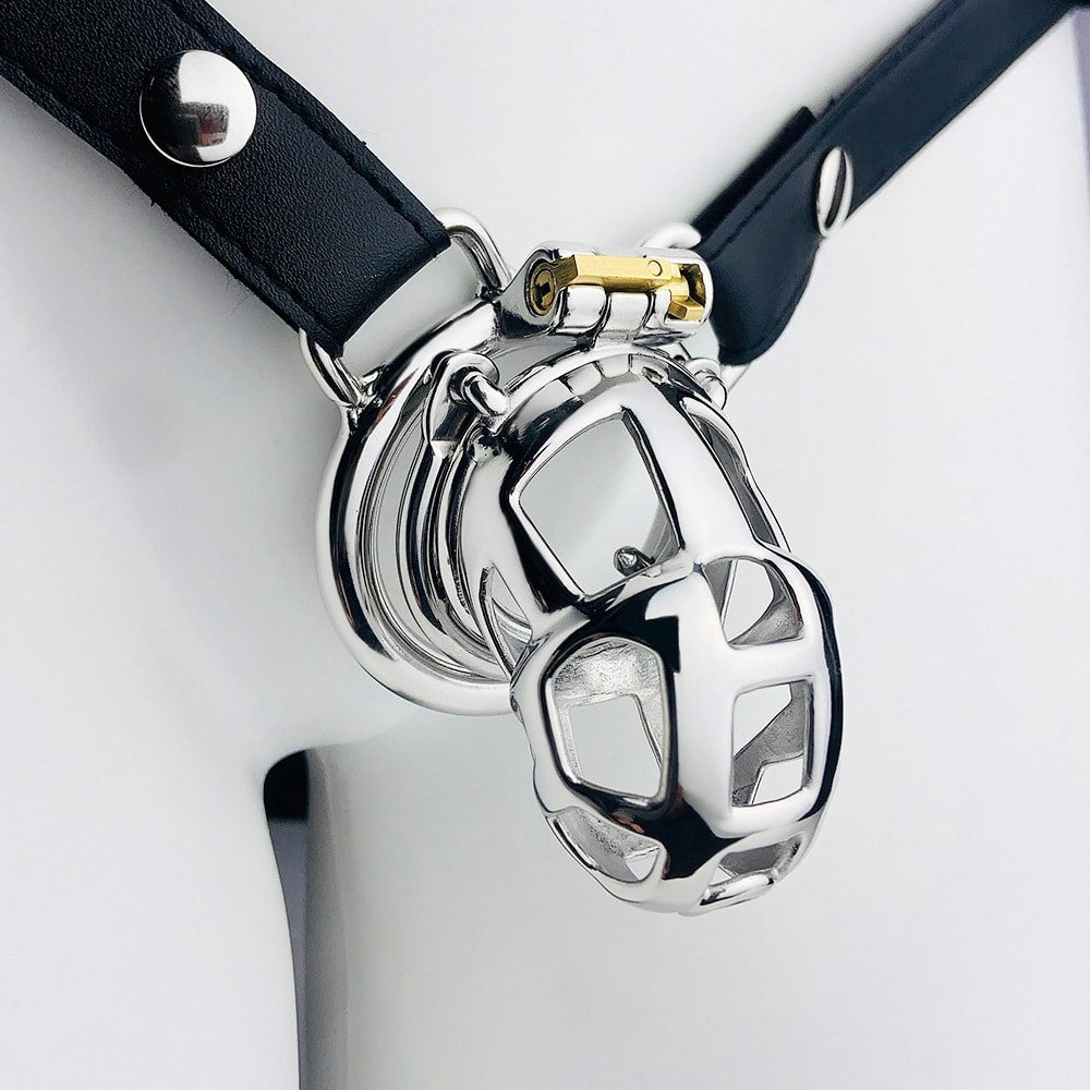 Xscockcage| Metal Cobra Male Chastity Device Cock Cage