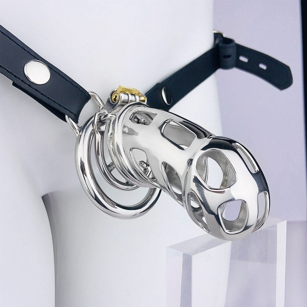 Xscockcage| Metal Cobra Male Chastity Device Cock Cage