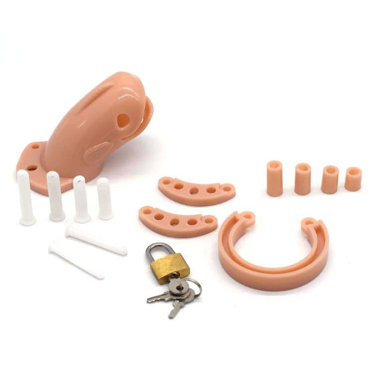 Xscockcage| Fish Sissy Chastity Cage Male Chastity Cage (S)