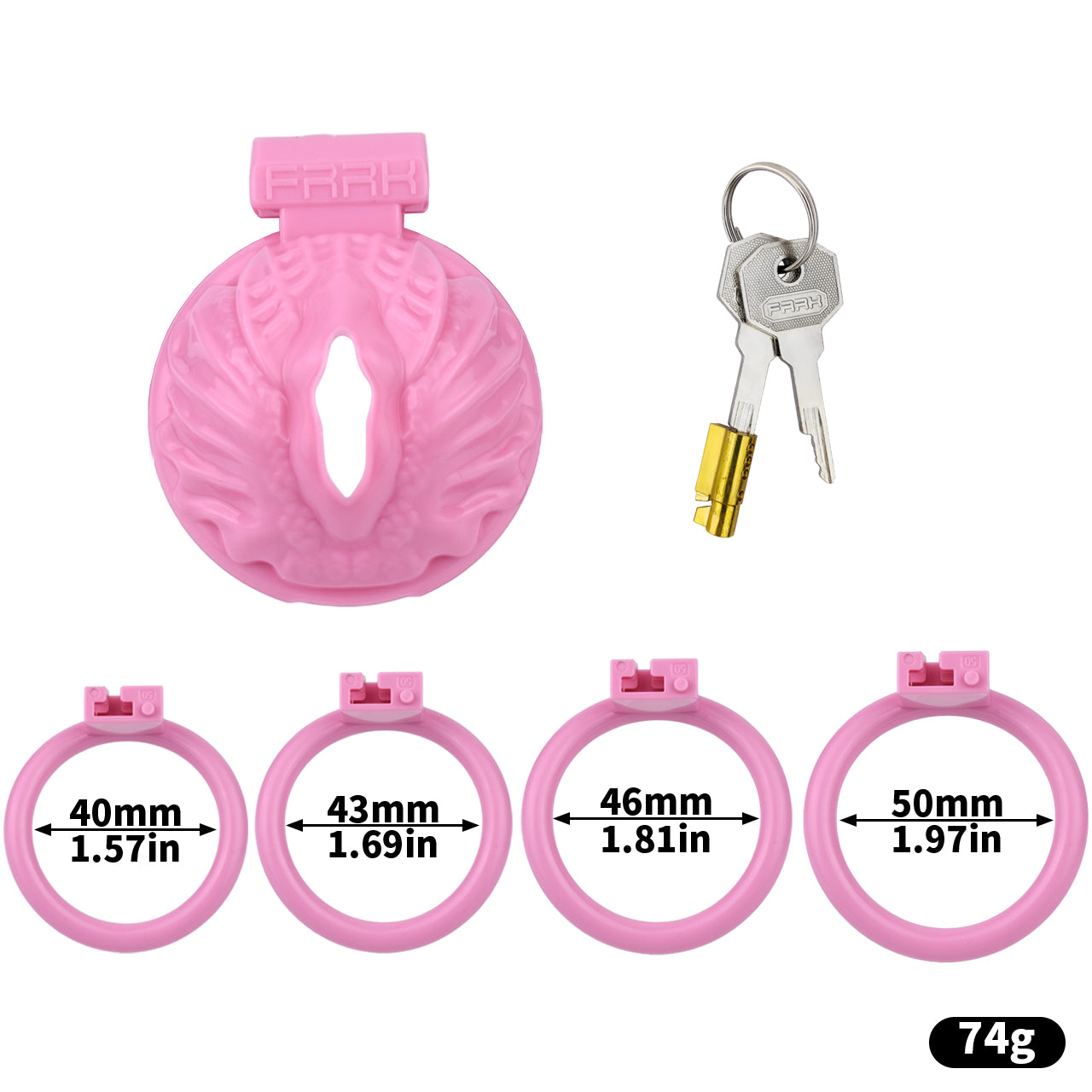 Xscockcage| Fishtail Chastity Cage