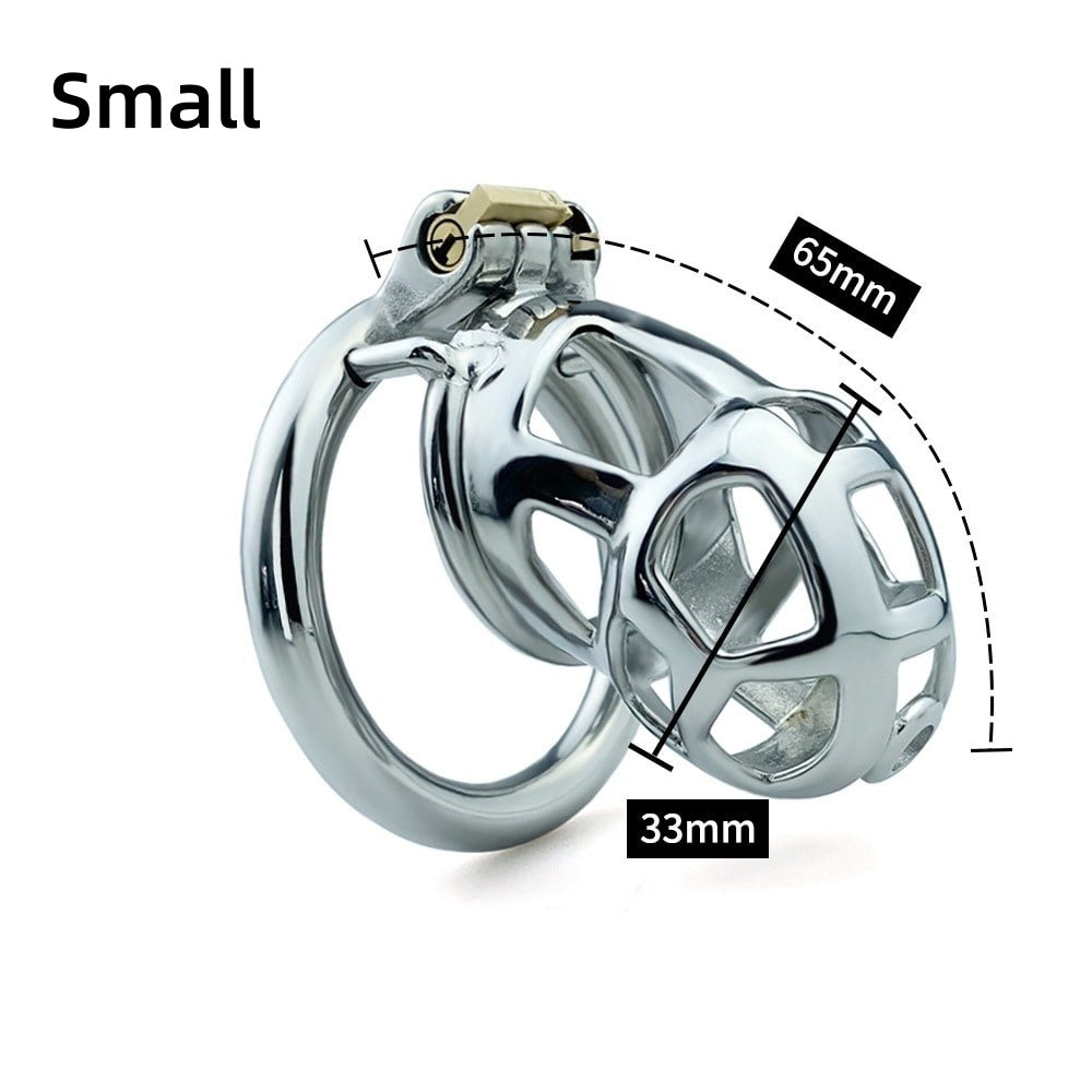 Xscockcage| Metal Cobra Male Chastity Device Cock Cage
