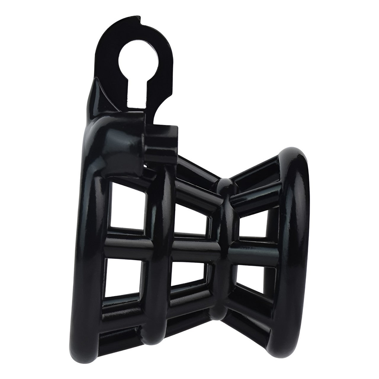 Xscockcage| 3D Printed Fish Trap Black Inverted Chastity Cage