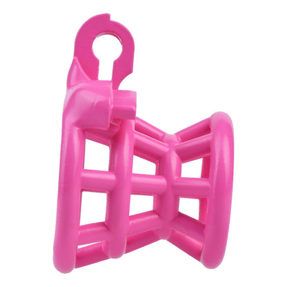 Xscockcage| 3D Printed Fish Trap Pink Inverted Chastity Cage