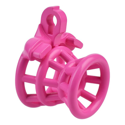 Xscockcage| 3D Printed Fish Trap Pink Inverted Chastity Cage