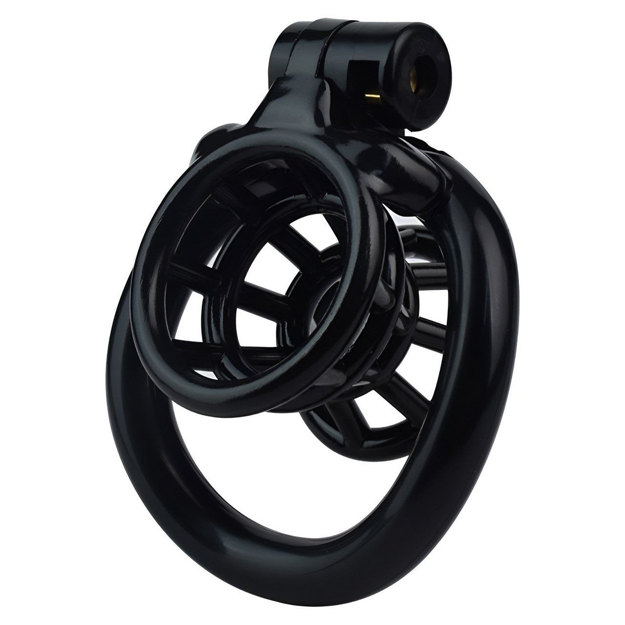 Xscockcage| 3D Printed Fish Trap Black Inverted Chastity Cage