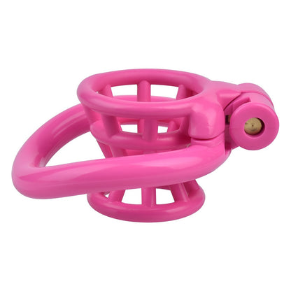 Xscockcage| 3D Printed Fish Trap Pink Inverted Chastity Cage