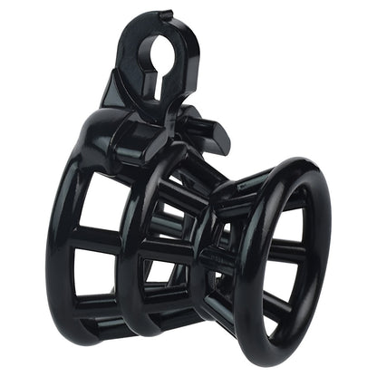 Xscockcage| 3D Printed Fish Trap Black Inverted Chastity Cage