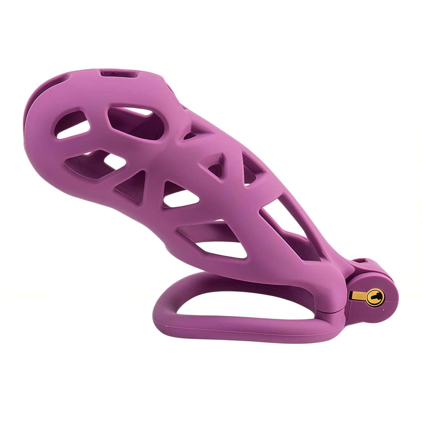 Xscockcage| Matte Texture Purple/Blue/Orange Cobra Chastity Cage 2.0