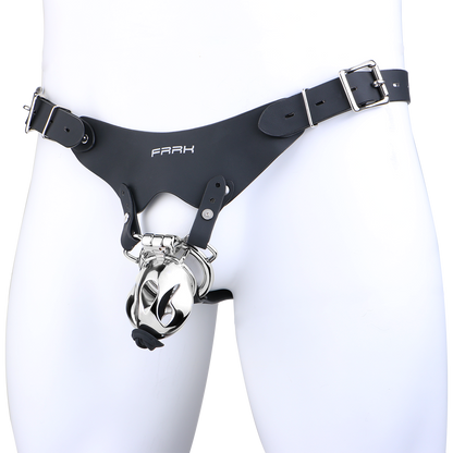 Xscockcage| Sliver COBRA Integrated Metal Chastity Cage