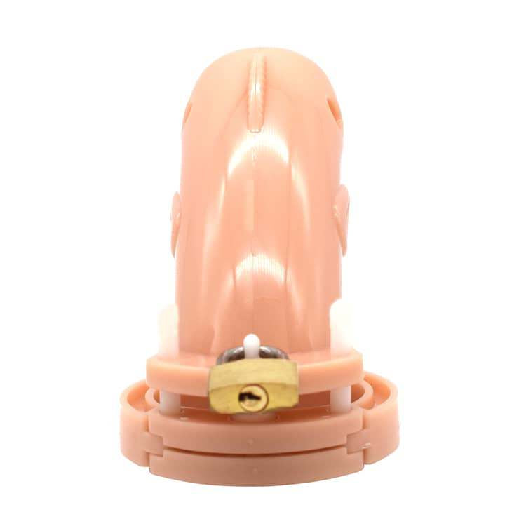 Xscockcage | Cage de chasteté sissy poisson - Dispositif de chasteté masculin (L)