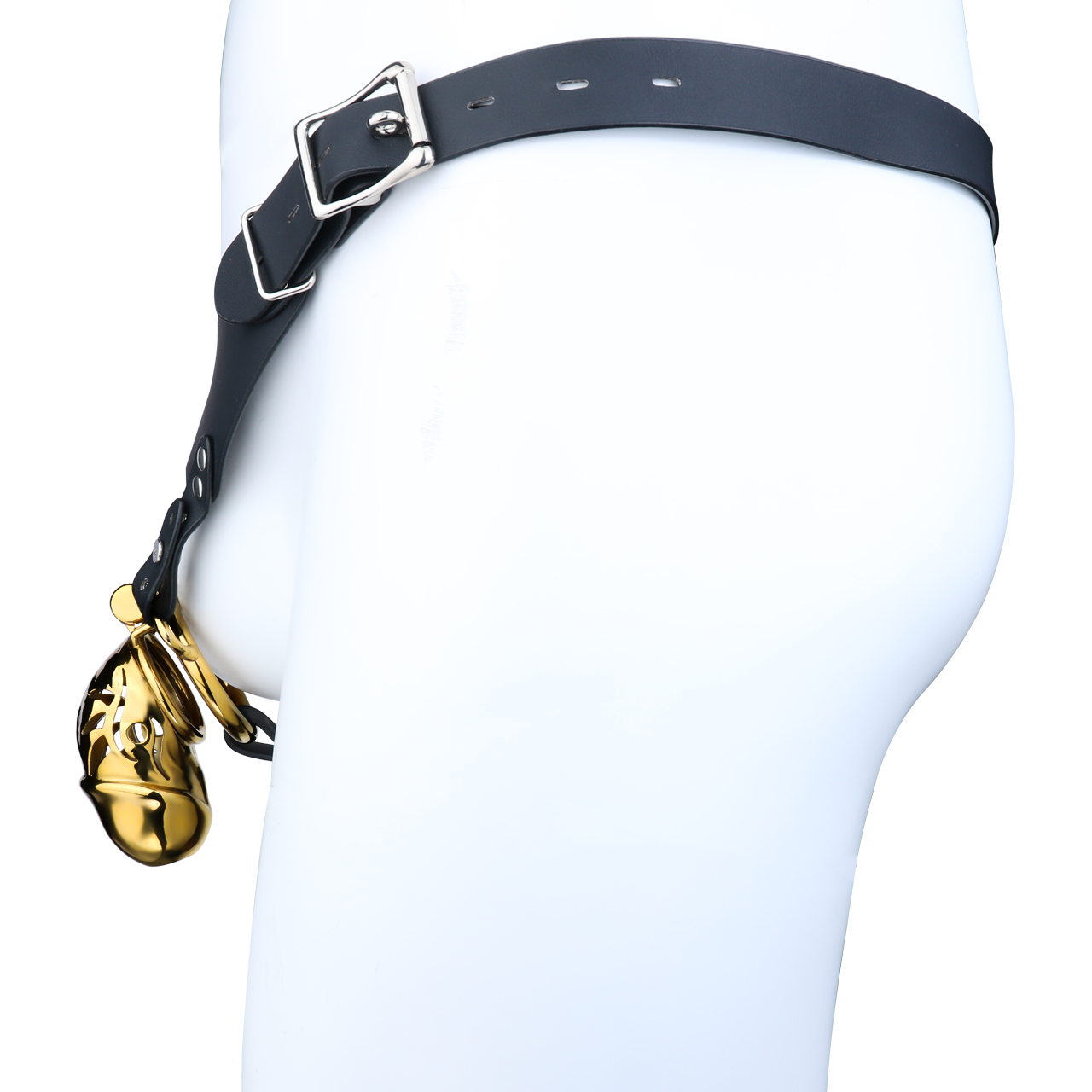 Xscockcage| Gilded Enchanting Eye Metal Hollow Lock Ring Chastity Cage