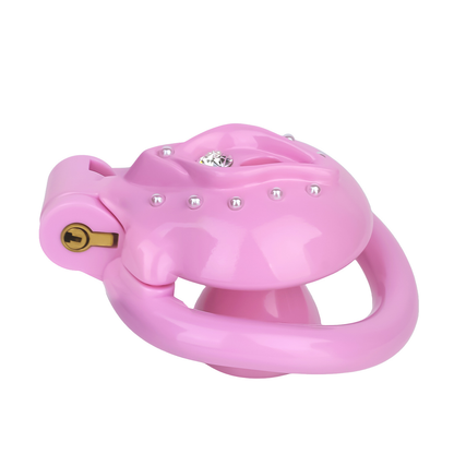 Xscockcage| Dimond Labia Chastity Cage