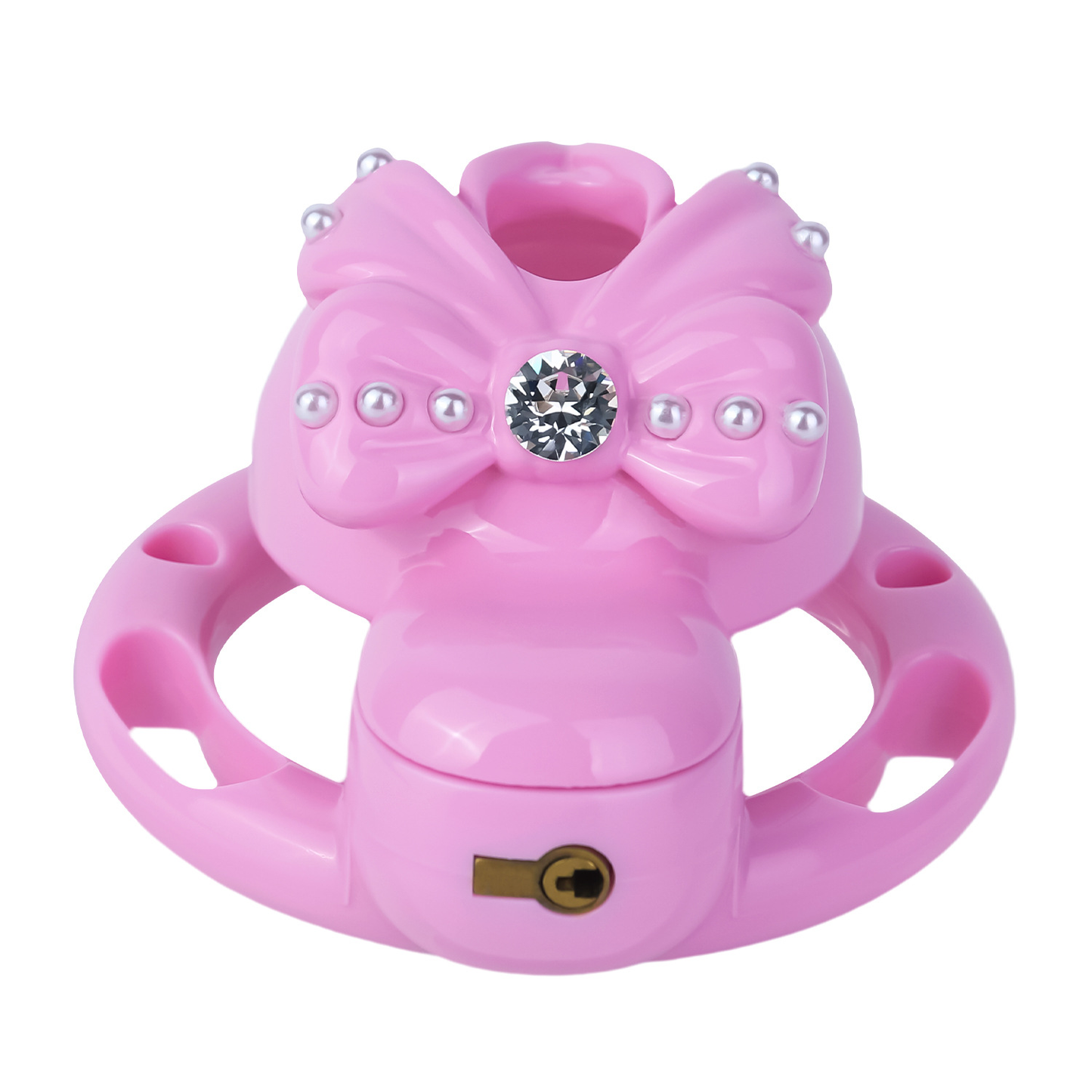 Xscockcage| Gaîne de Chasteté Diamant Bowknot