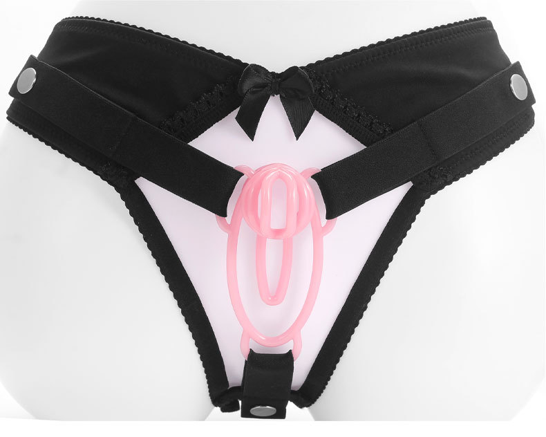 Xscockcage| Men's Sissy Belt Underwear with Lock