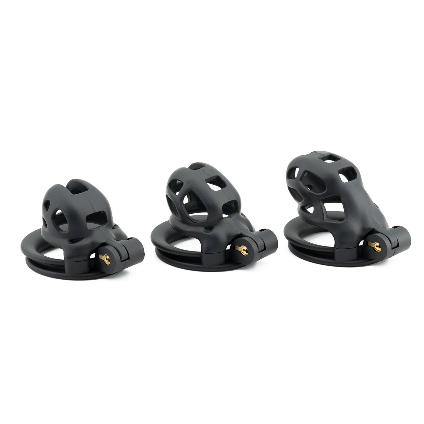 Xscockcage| Matte Texture Black Cobra Chastity Cage 2.0