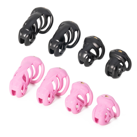 Xscockcage| Cage de chasteté Cobra Viper noire/rose 2.0