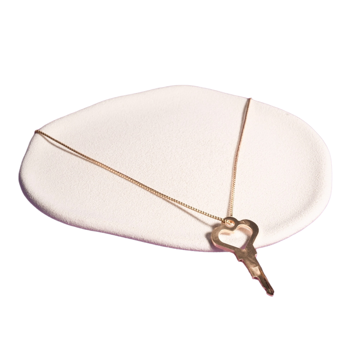Xscockcage| Heart-Shaped Necklace Chastity Cage Universal Key