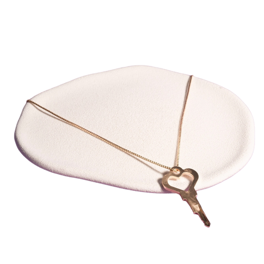 Xscockcage| Heart-Shaped Necklace Chastity Cage Universal Key