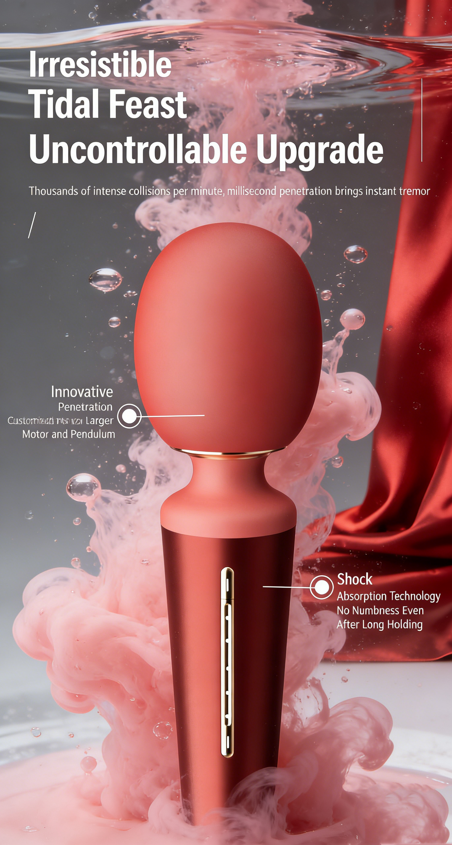 Xscockcage| Mystery Queen Magic Wand Vibrator