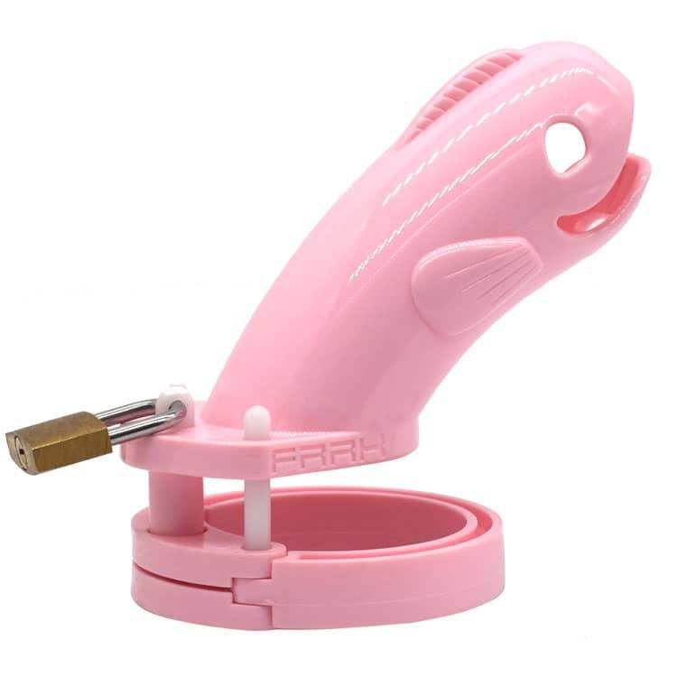 Xscockcage|  Fish Sissy Chastity Cage Male Chastity Device (L)