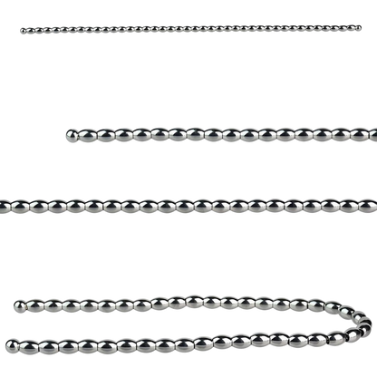 Xscockcage| Beaded Chain Urethral Sound