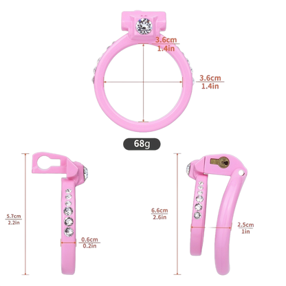 Xscockcage| Dimond Tear Chastity Cage
