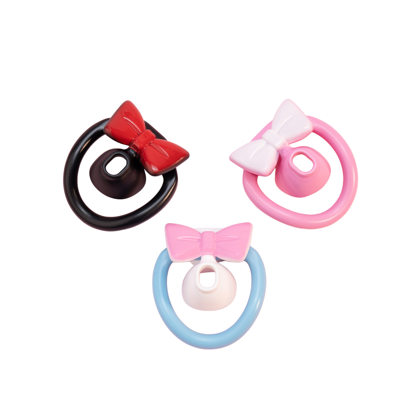 Xscockcage| Two-Tone Bow Chastity Cage