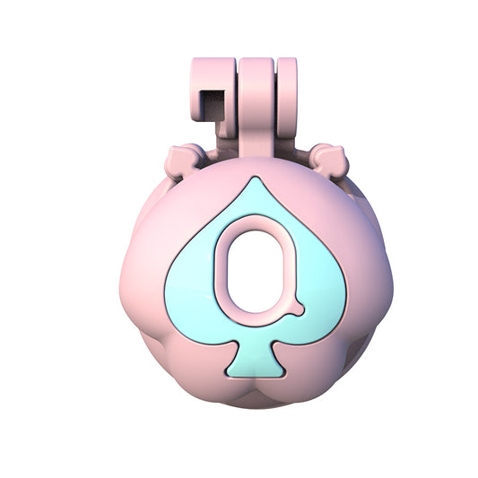 Xscockcage| Resin Spade Queen Chastity Cage