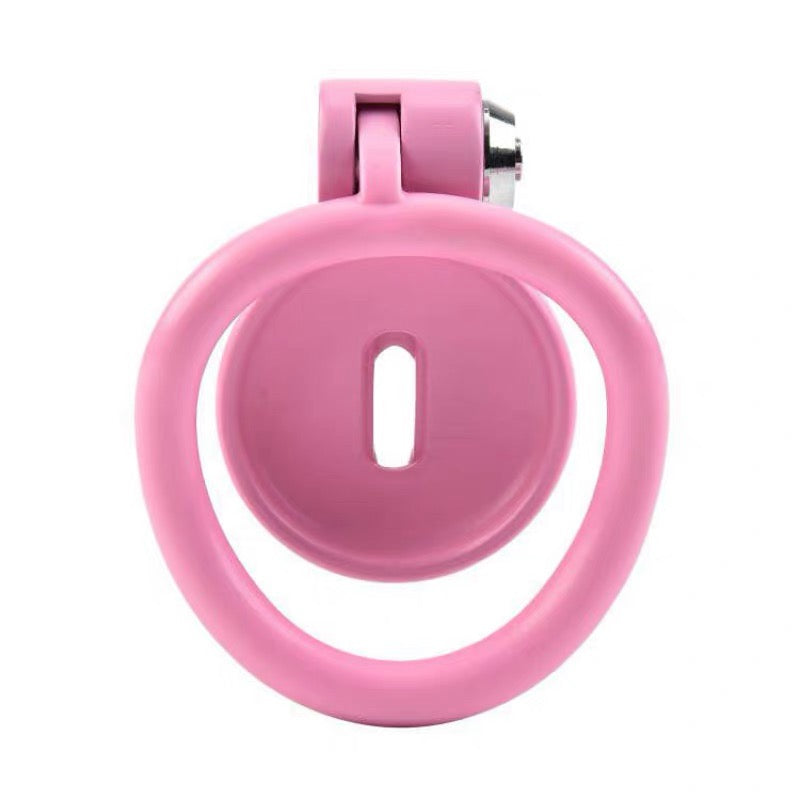 2024 best Pink Sissy Chastity Cage-Bottom Lock